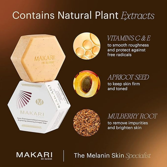 Brightening Exfoliating antiseptic Soap