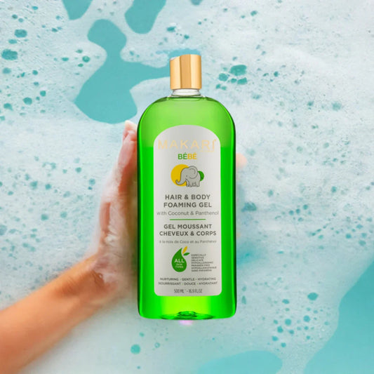 Bebe foaming gel paraben free hypoallergenic wash
