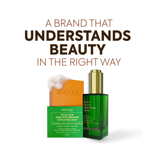 Fade stubborn dark spots with kojic azelaic acid kit