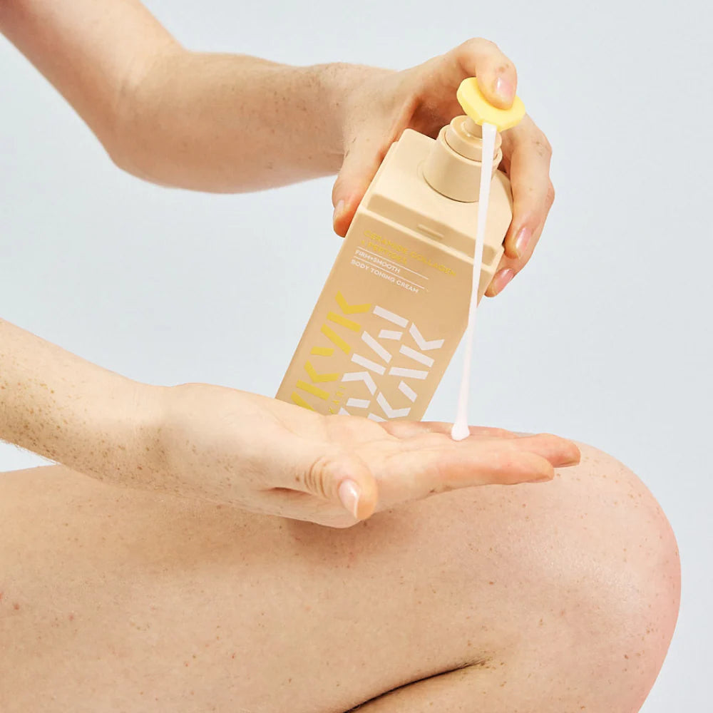 CERAMIDE COLLAGEN + PEPTIDES BODY TONING CREAM  
Firm+smooth