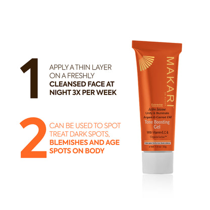 Extreme Argan & Carrot tone boosting Gel