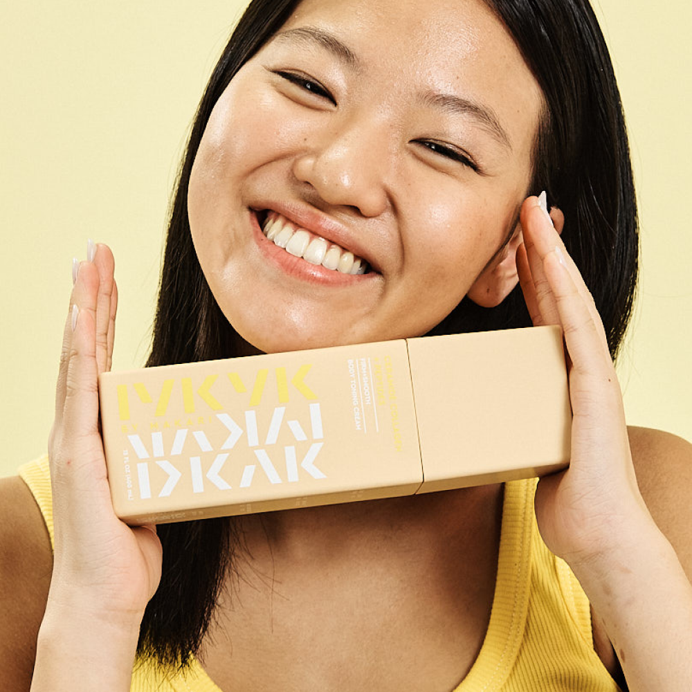 CERAMIDE COLLAGEN + PEPTIDES BODY TONING CREAM  
Firm+smooth