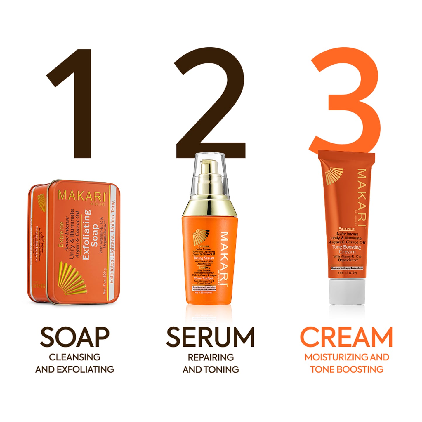 Extreme Argan & Carrot Oil tone boosting Cream