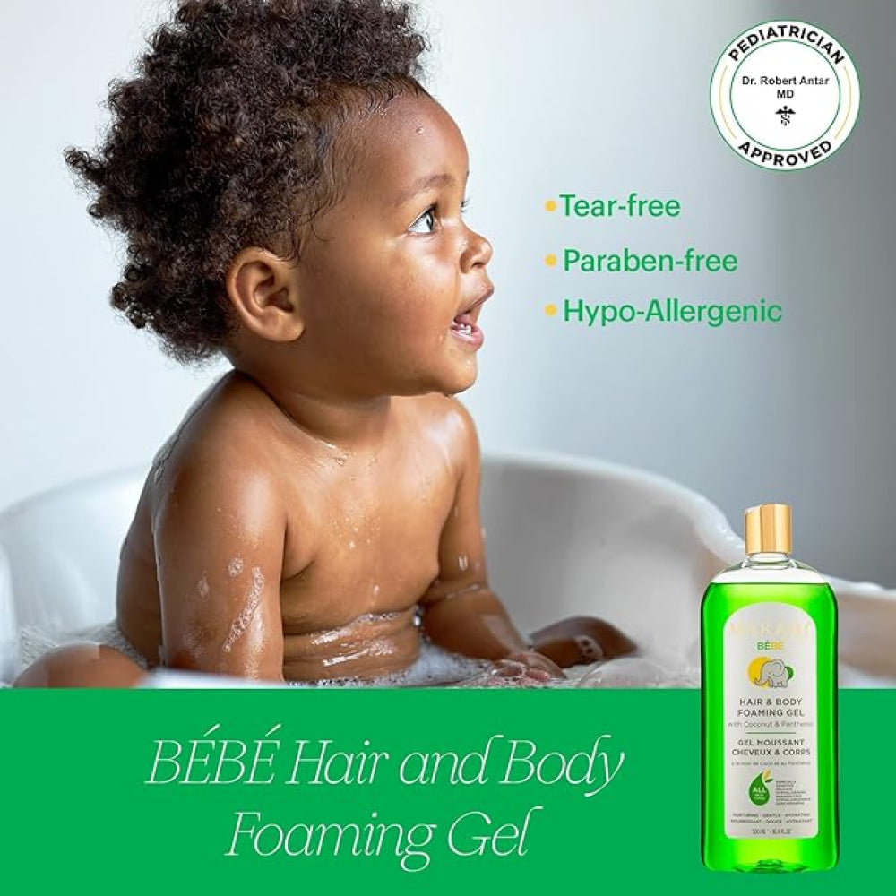 Bebe foaming gel paraben free hypoallergenic wash