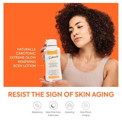 Makari carotonic extreme body lotion fade acne blemishes