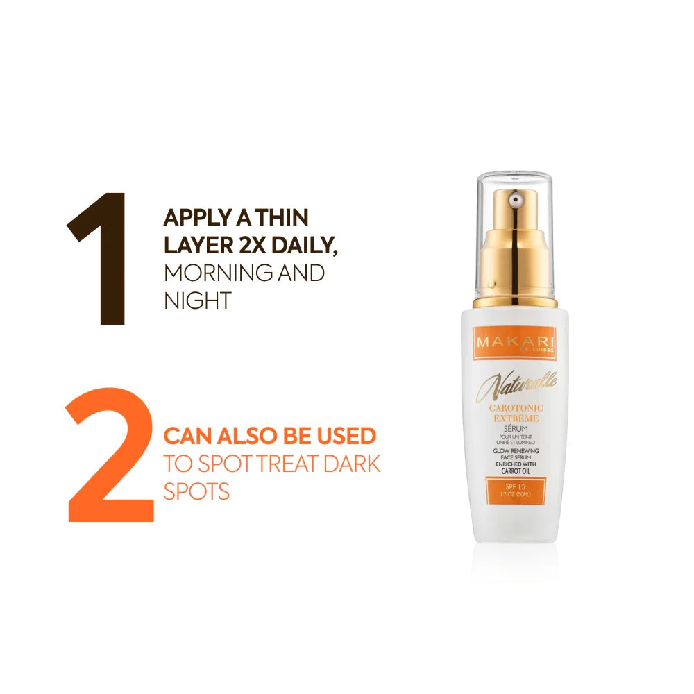 Makari carotonic extreme toning serum spf 15