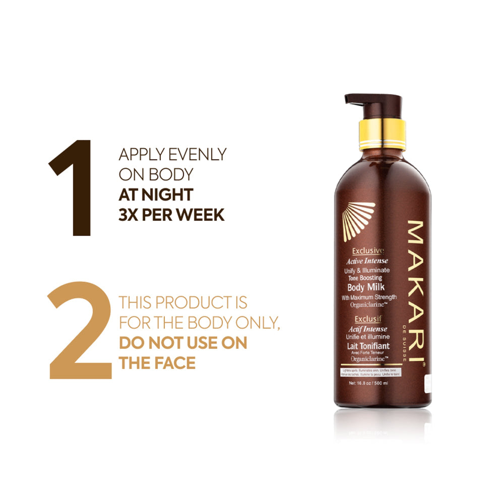 Exclusive Active Intense Illuminate Tone Boosting Milk