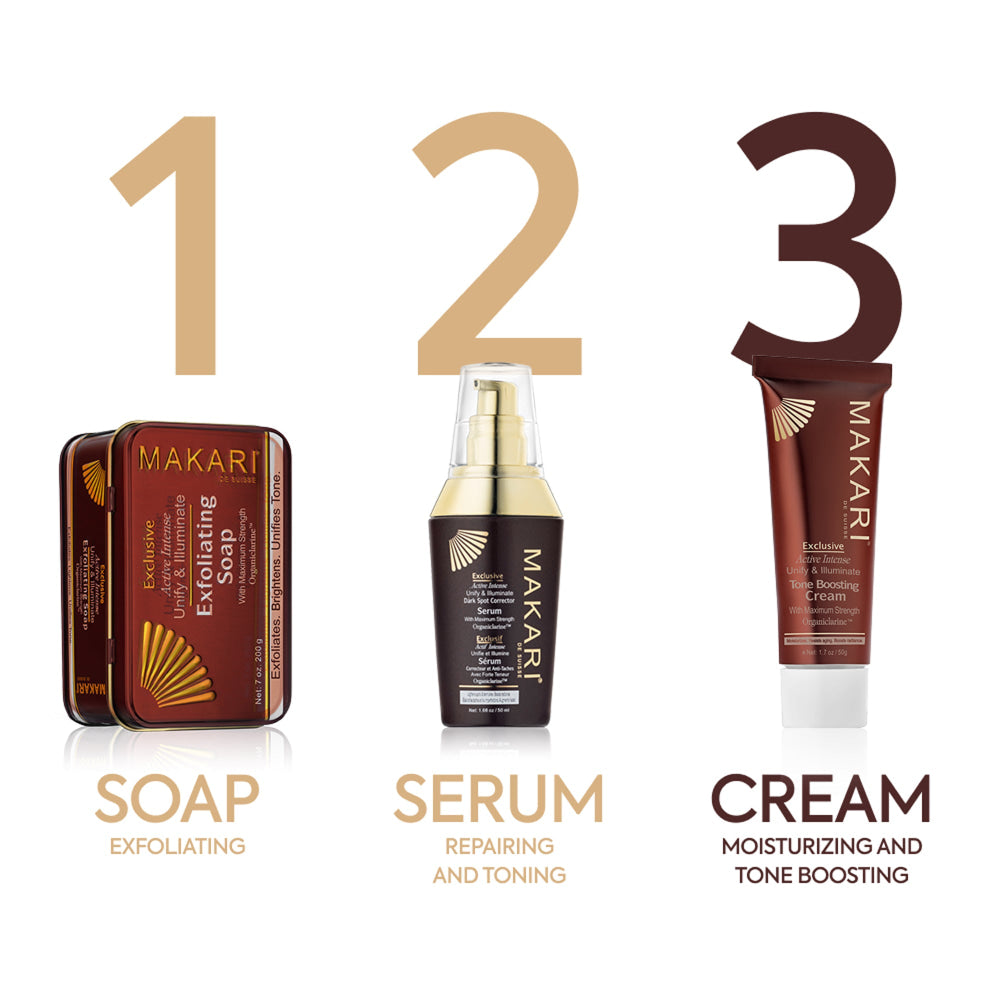 Exclusive active intense tone boosting face cream