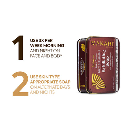 Clarifying exclusive toning set unify skin tone