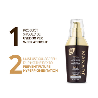 Clarifying exclusive toning set unify skin tone