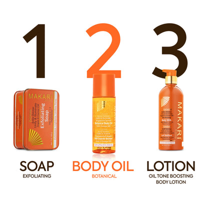 Extreme Carrot Botanical Body Oil Skin Texture Stretch Marks
