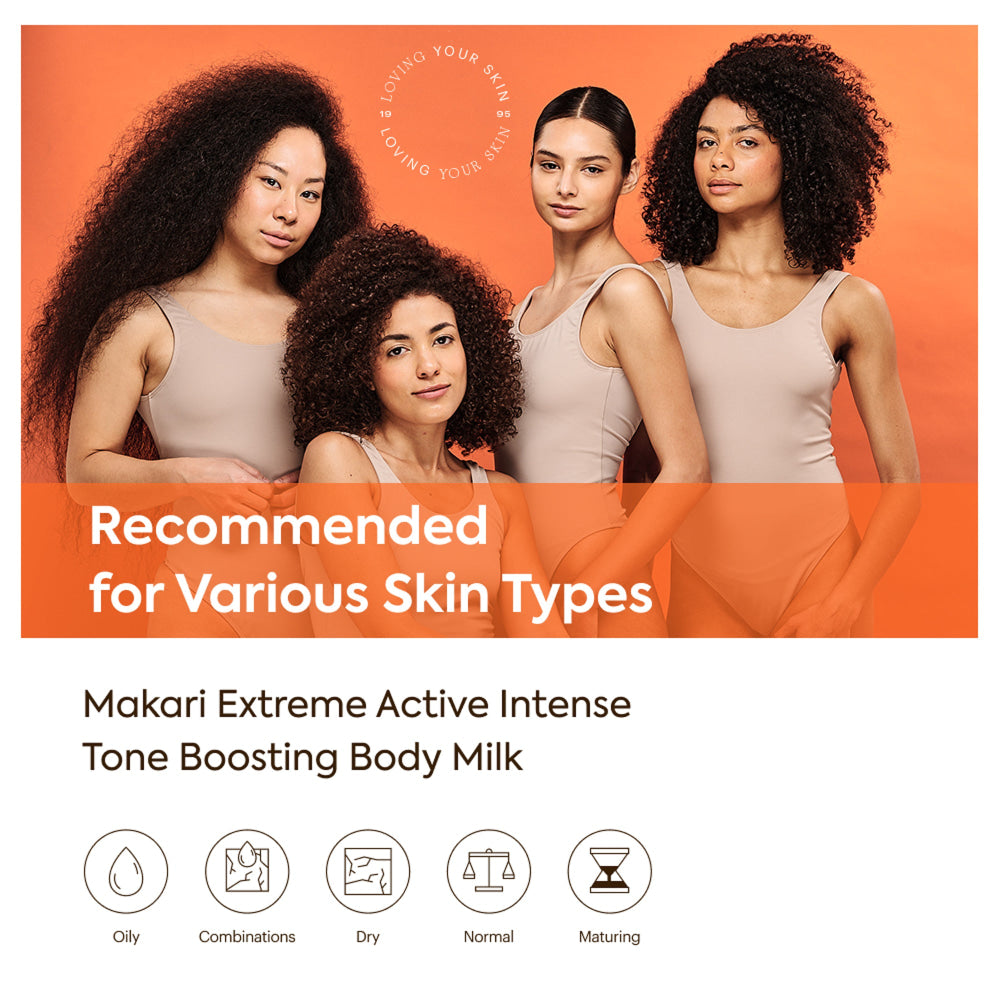 Makari extreme argan & carrot oil tone boosting milk