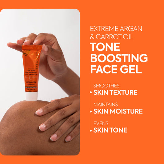 Extreme carrot tone boosting pigment clarifying gel
