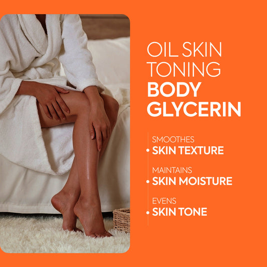 Carrot toning glycerin helps fade stretch marks