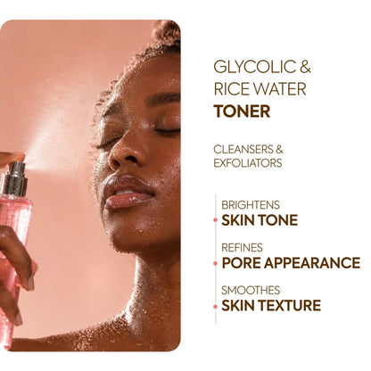 Makari glycolic & rice water toner 250ml