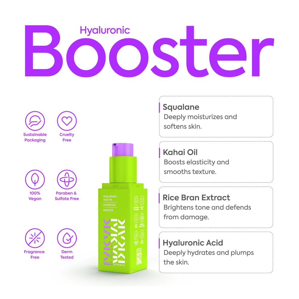 Hyaluronic Acid Booster Serum to Deeply Hydrate Skin