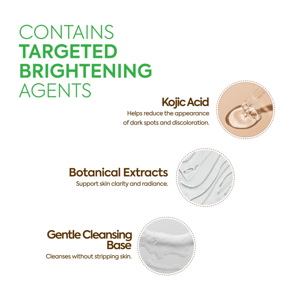 Kojic acid dark spot soap targeted treatment gently