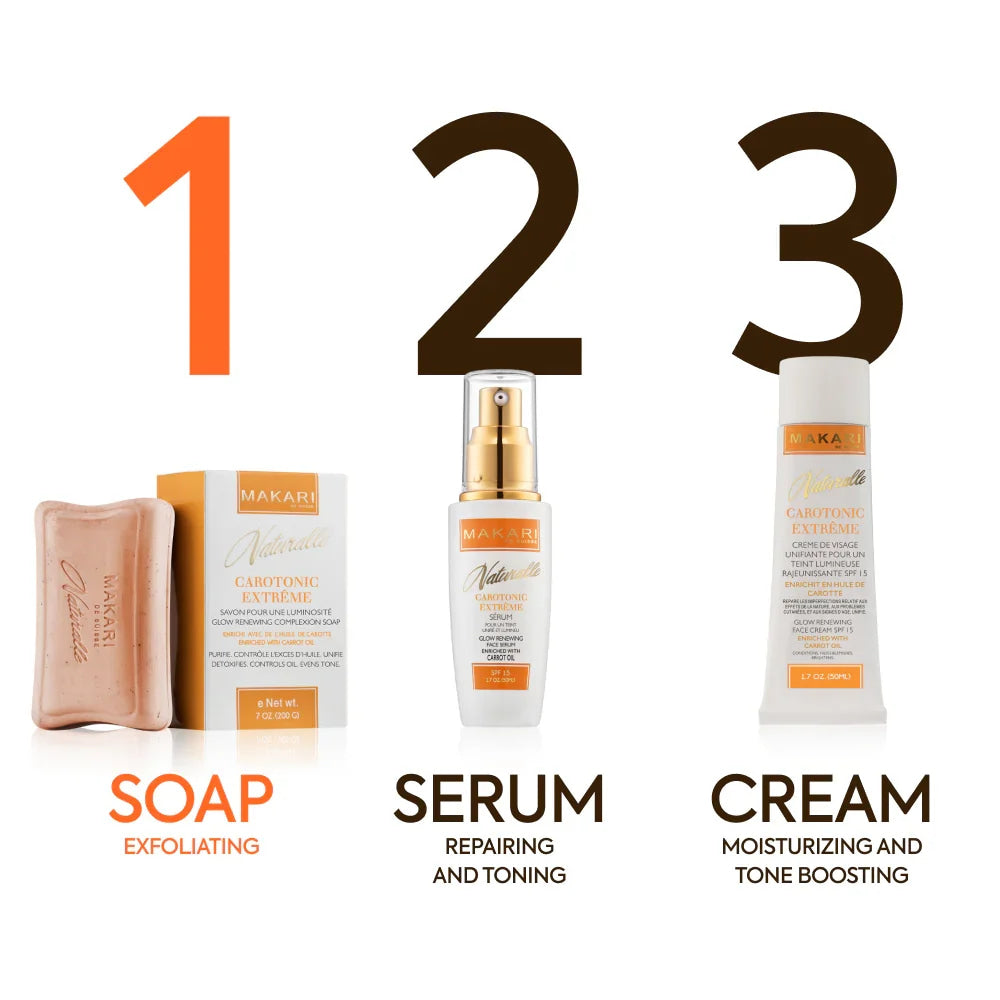 Makari skin lightening extreme toning soap detoxifies
