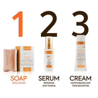 Makari skin lightening extreme toning soap detoxifies