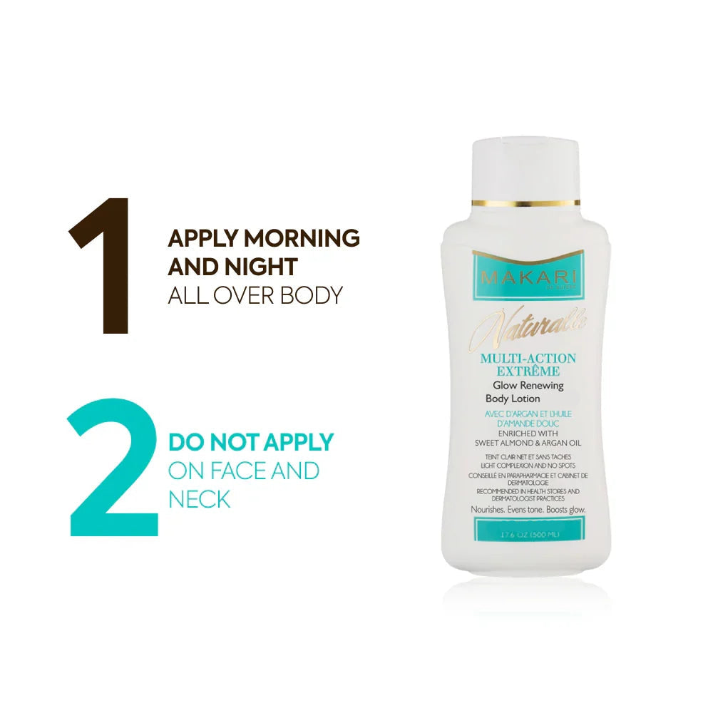 Makari multi-action extreme body lotion spf 15