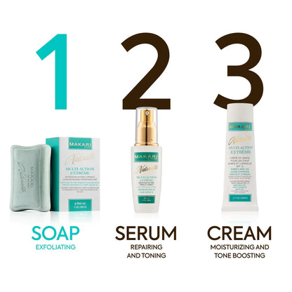 Makari multi-action extreme toning soap