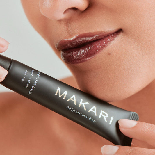 Makari nourishing lip butter balm black