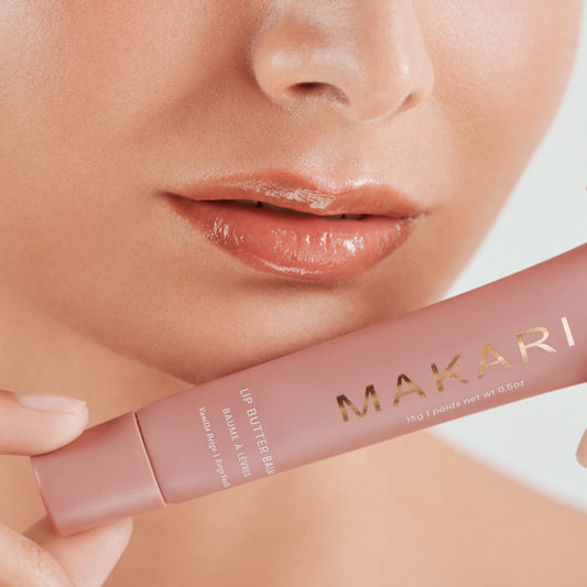 Makari nourishing lip butter balm brown