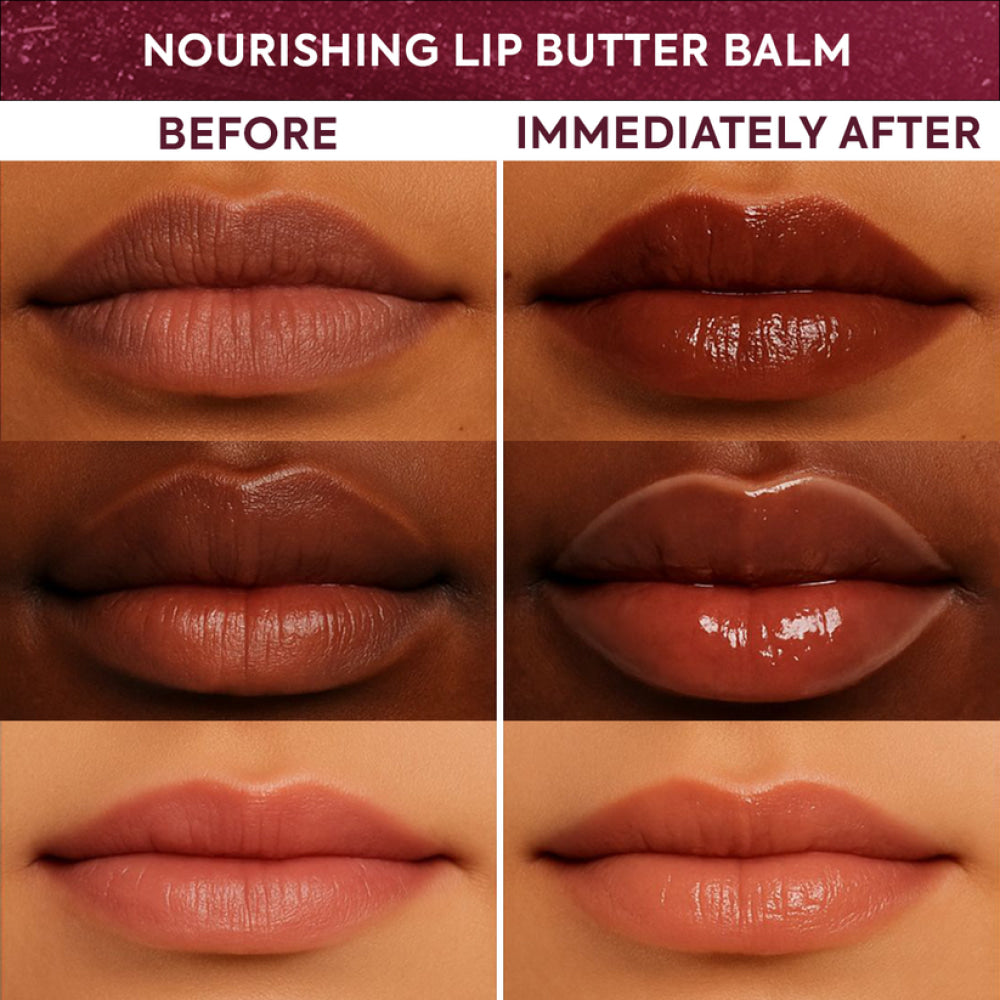 Makari nourishing lip butter balm brown