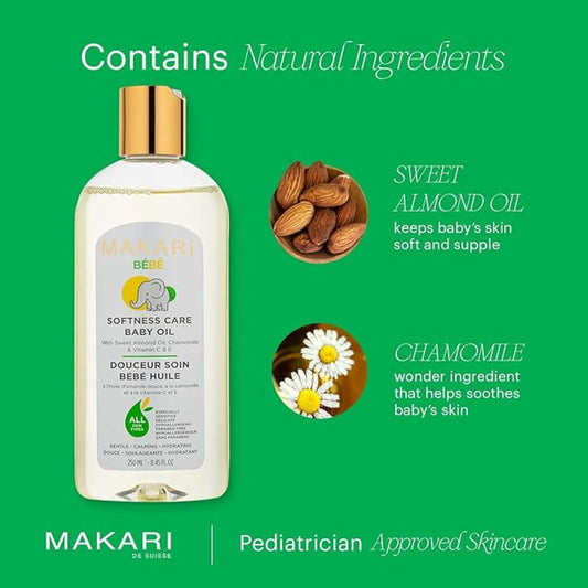 Makari softness care baby oil