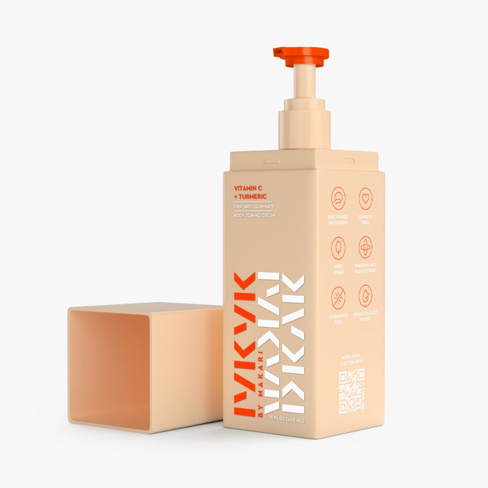 Makari vitamin c + turmeric body toning cream
