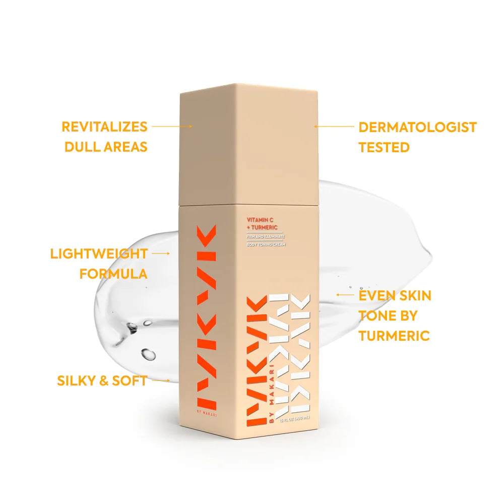 Makari vitamin c + turmeric body toning cream