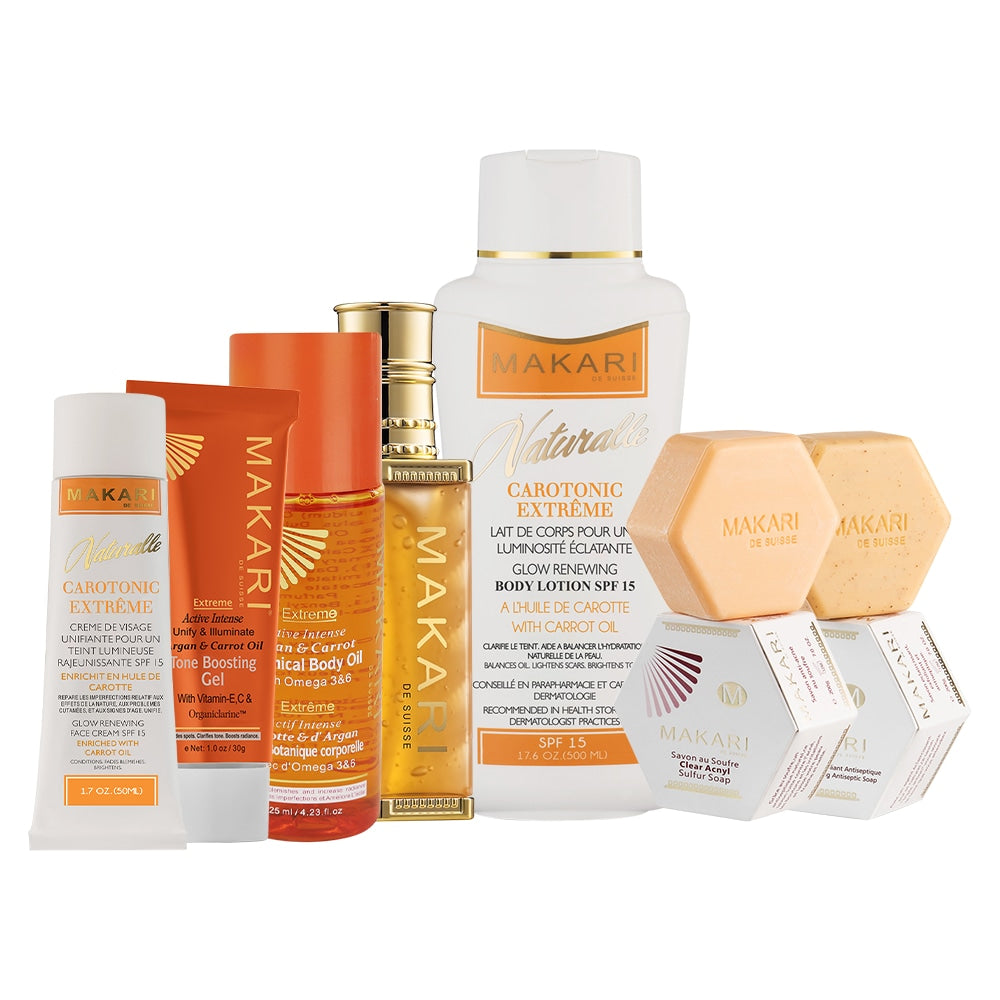 Makari Clear Skin Boosting Kit